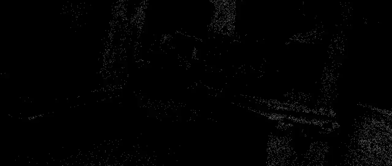 The same frame with Emit from image applied