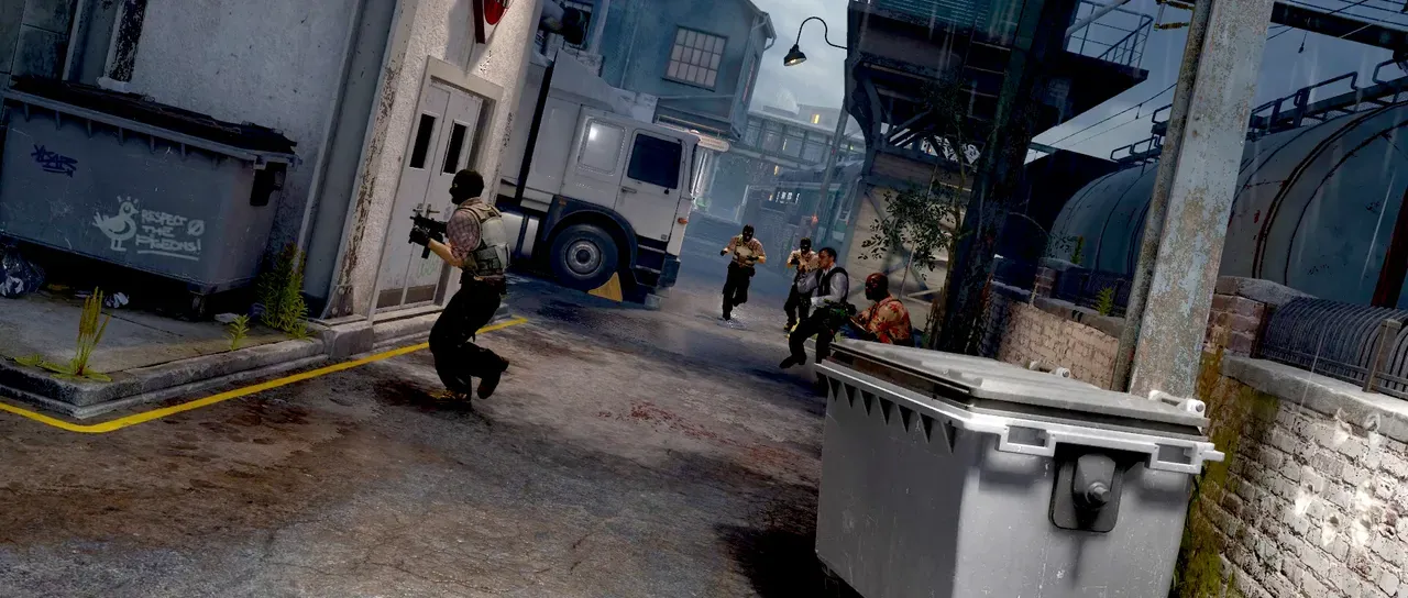 The same frame with Levels applied