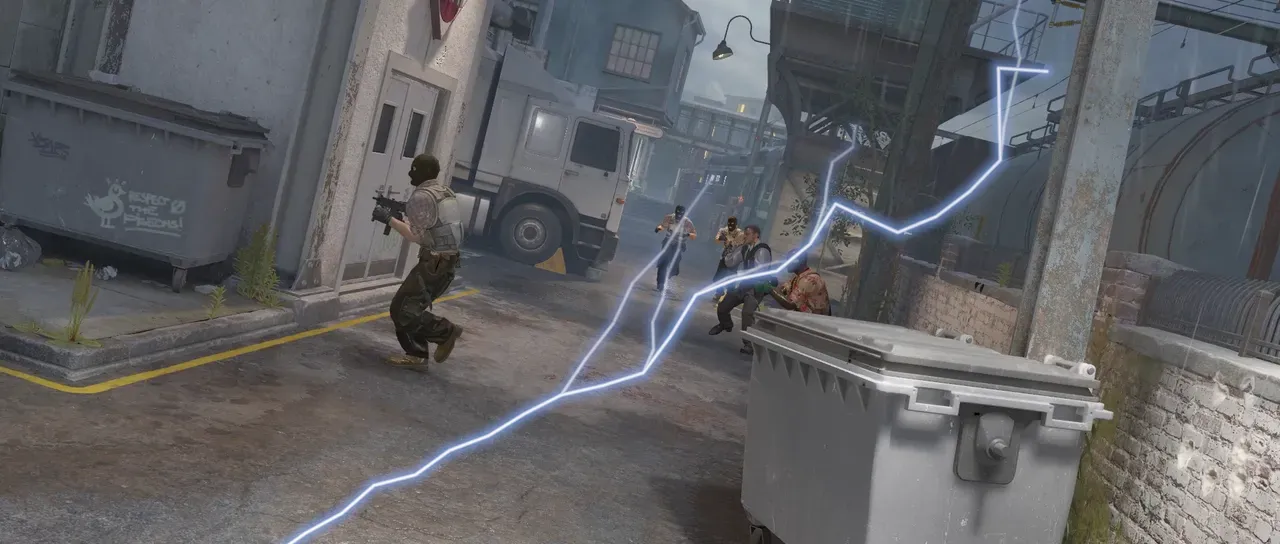 The same frame with Lightning applied